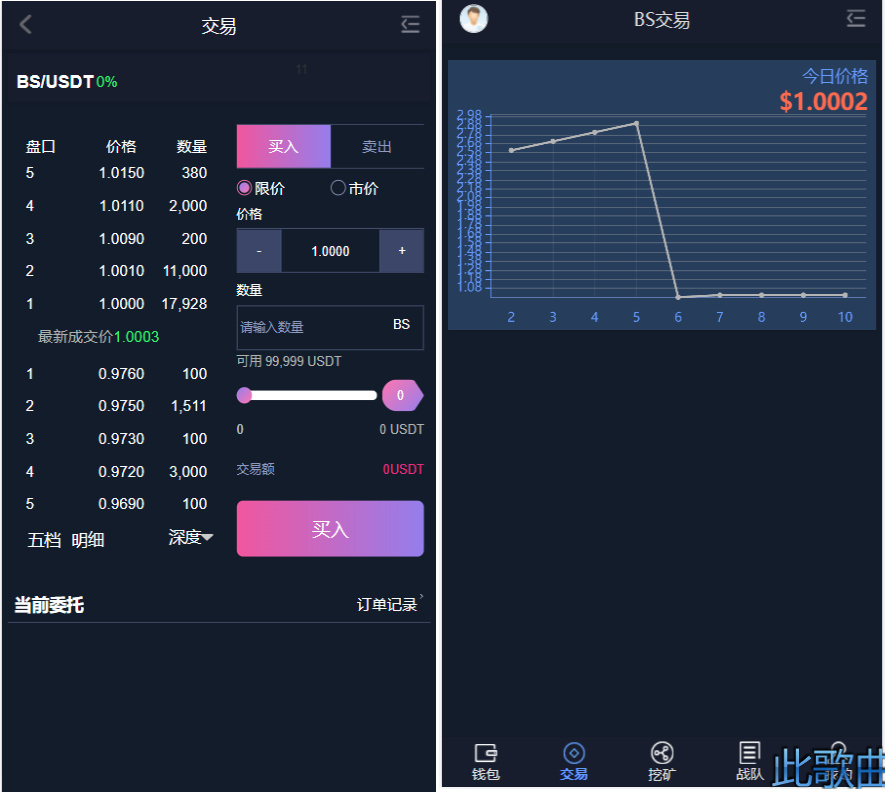 BS比特之星挖矿/交易源码-源码宝